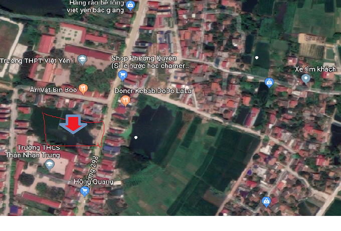 Bán đất nền trung tâm thị trấn Bích Động, Huyện Việt Yên, Bắc Giang