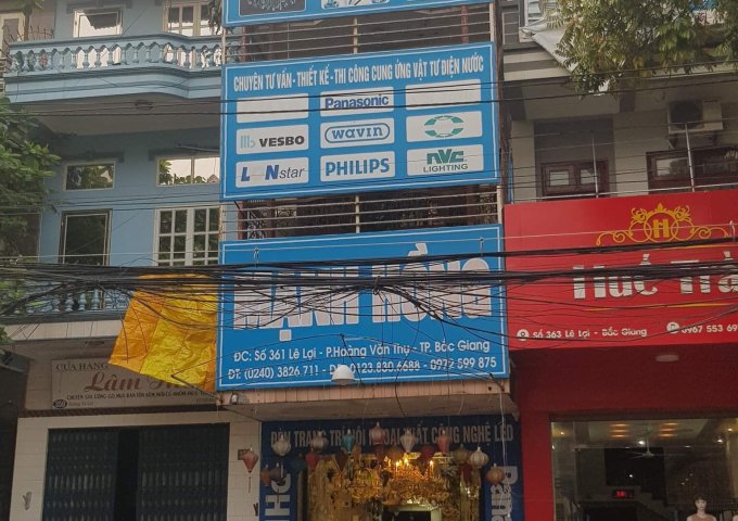 Bán nhà mặt phố số 361 Lê Lợi, TP Bắc Giang, Bắc Giang