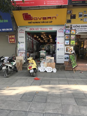Sang nhựơng cửa hàng kinh doanh thiết bị vệ sinh tại 651 Quang Trung - Hà Đông