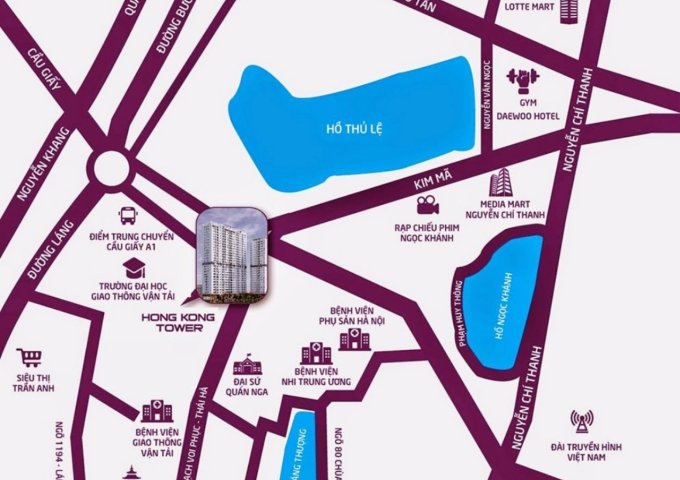 Cần bán căn hộ cao cấp tại Chung Cư Hongkong Tower - Đê La Thành, Đống Đa, HN, giá HOT