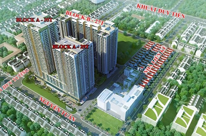 Cho thuê Căn hộ 1-2-3-4 PN, đủ đồ, 10 tr - Chung cư Imperia Garden - Nguyễn Huy Tưởng
