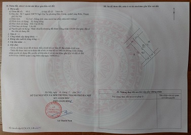 BÁN ĐẤT ĐẸP ĐƯỜNG NGÔ GIA TỰ, DT 53M, MT 3,6M, HAI MẶT NGÕ, HƯỚNG ĐN & TB, GIÁ 43TRIỆU/M2 - (2 TỶ 250 TRIỆU)