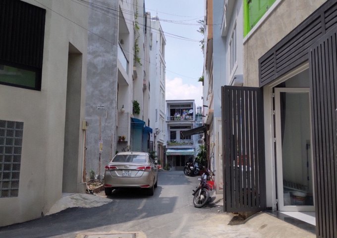 Bán nhà hẻm xe hơi 5.3x8.5m Nơ Trang Long P13 Bình Thạnh.