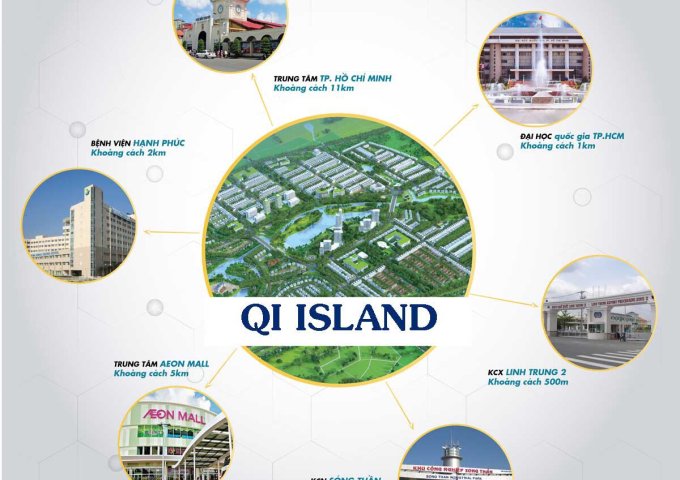 Bán đất dự án Island Riverside Thuận An, vị trí đẹp, giá đầu tư hấp dẫn - GĐ1
