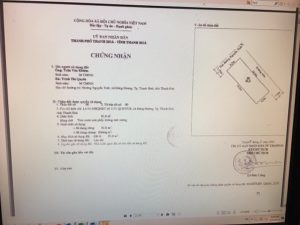 Chính chủ cần bán nhà tại số 231 Nguyễn Tĩnh – P Đông Hương – tp Thanh Hóa .
