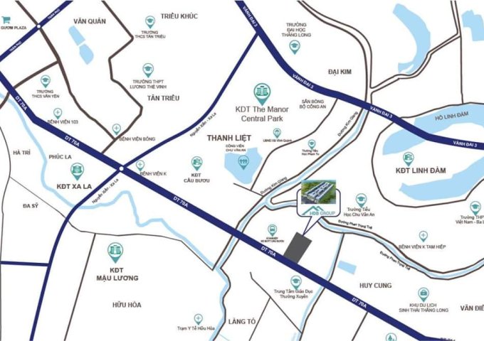 Cơ hội đầu tư  đất nền siêu hot trung tâm Thanh Trì- Sdowntown Thanh Trì. LH : 0975.674.862