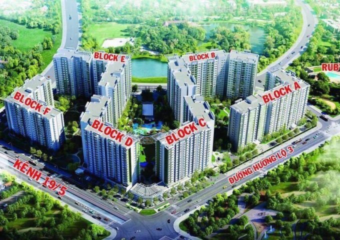 Cần tiền bán gấp căn hộ Celadon City, Tân Phú, 1 PN giá 2,2 tỷ
