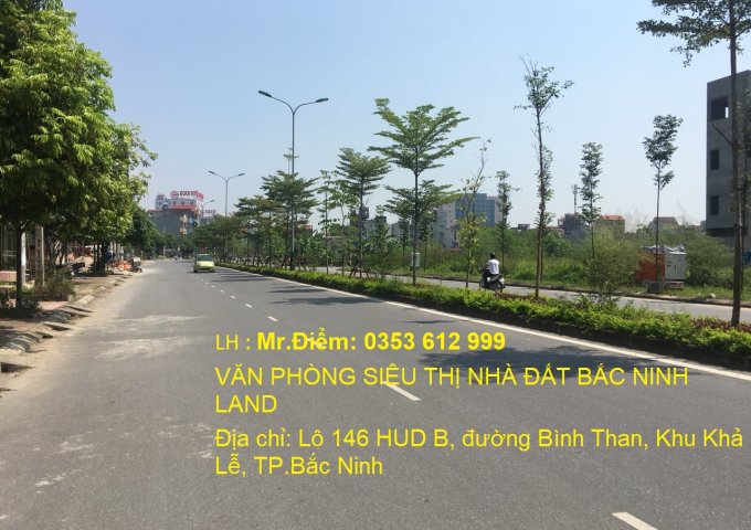 Bán 2 lô liền kề mặt Bình Than – Khả Lễ 1 – Gần Khu đô thị Hub B – Thành phố Bắc Ninh