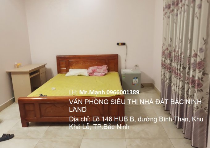  Cho thuê nhà Khu HUD, 4 phòng đầy đủ nội thất tại trung tâm TP.Bắc Ninh