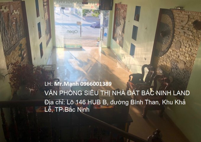 Cho thuê nhà mặt đường lớn gần Ngã 6, trung tâm TP.Bắc Ninh