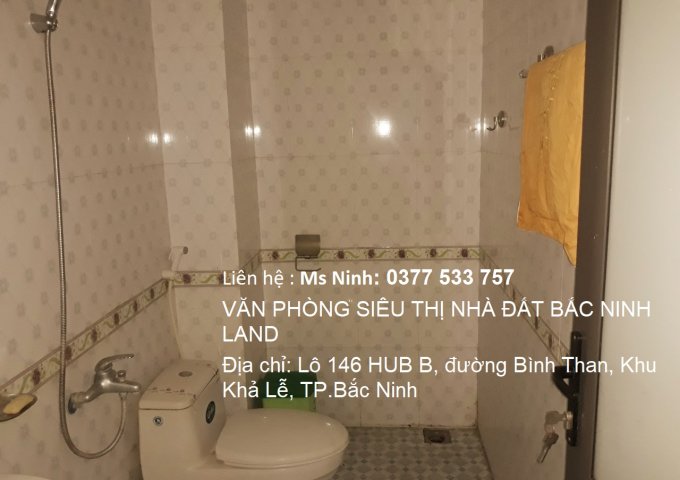 Cho thuê nhà Khu HUD, 4 phòng đầy đủ nội thất tại trung tâm TP.Bắc Ninh