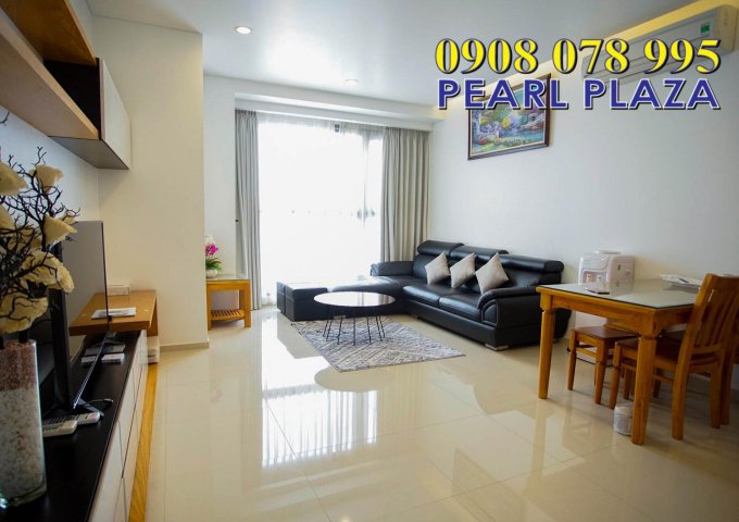 Pearl Plaza  - Bán căn hộ 2PN_ 92m2, đủ nội thất giá chỉ 5,2 tỷ, tầng cao, shvv. Hotline PKD SSG 0908 078 995