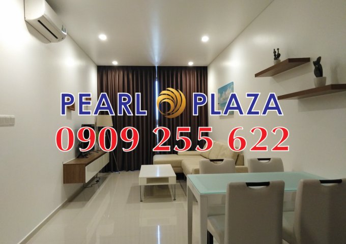 Pearl Plaza_Bán gấp căn hộ 2PN_101m2, đủ nội thất, sổ hồng 2019. Hotline PKD 0909255622