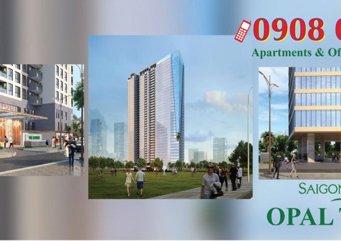 Bán căn hộ 1pn số 3 Opal Tower - Saigon Pearl_ Hotline PKD: 0908 078 995