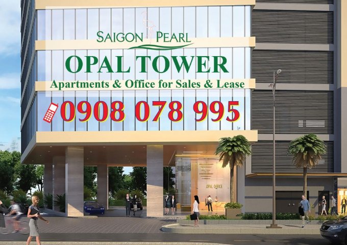 Cần bán căn hộ Opal Tower_Saigon Pearl Q Bình Thạnh 1PN số 4 - Hotline PKD: 0908 078 995