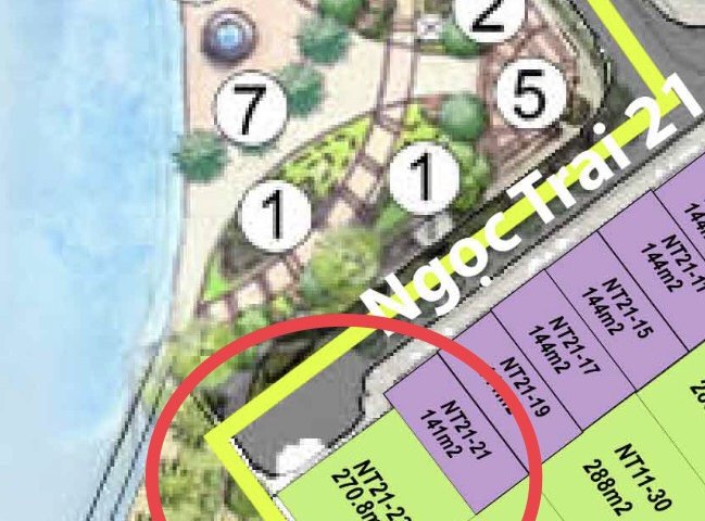 Tôi cần bán căn NT21-23 căn đơn lập góc đẹp nhất phân khu Ngọc Trai view khuôn viên 1000m2 Vinhomes Ocean Park