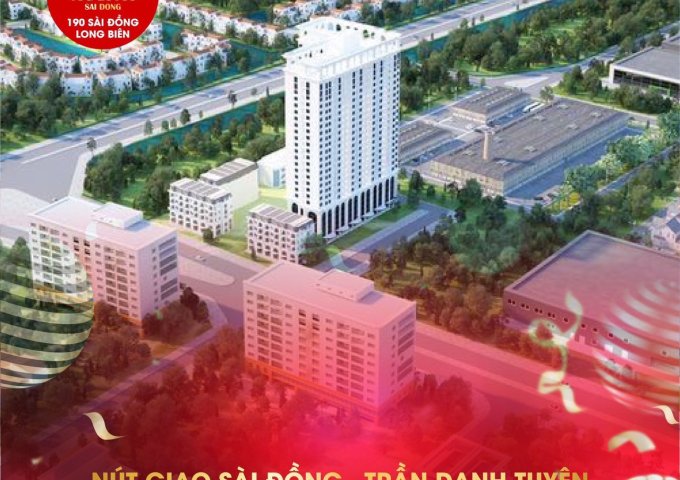 Bán xuất ngoại giao chung cư cao cấp TSG Lotus Sài Đồng giá từ 23.5 tr/m2- bàn giao có nội thất