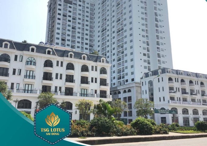 Bán xuất ngoại giao chung cư cao cấp TSG Lotus Sài Đồng giá từ 23.5 tr/m2- bàn giao có nội thất