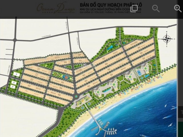 Bán 2 lô đất nền dự án Rạng Đông - Ocean Dunes, Phan Thiết, giá tốt
