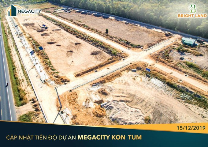Chỉ từ 2,3tr/m2 sở hữu ngay lô đất đường Hùng Vương dự án Mega City Kon Tum.