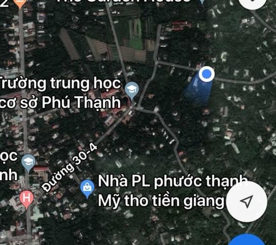 Nền 11x27m mặt tiền đường Ba Thiện, xã Phước Thạnh,Mỹ Tho,Tiền Giang. 