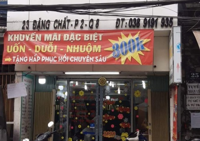 Sang toàn bộ tiệm tóc Nam Nữ ở quận 8, Hồ Chí Minh