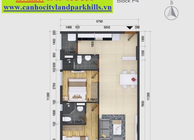Cần bán căn hộ Cityland Phan Văn Trị Gò Vấp 2 phòng view hồ bơi