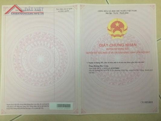 Chính chủ cần bán đất tại tổ 14 phường Vĩnh Tuy , quận Hai Bà Trưng Hà Nội