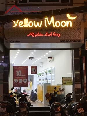 Cần sang nhượng hoặc thanh lý toàn bộ shop mỹ phẩm Yellow Moon tại địa chỉ 12 Trần Bình, Cầu Giấy.