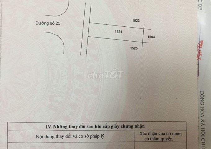 CHÍNH CHỦ BÁN ĐẤT KDC MỸ HẠNH HOÀNG GIA 100M²