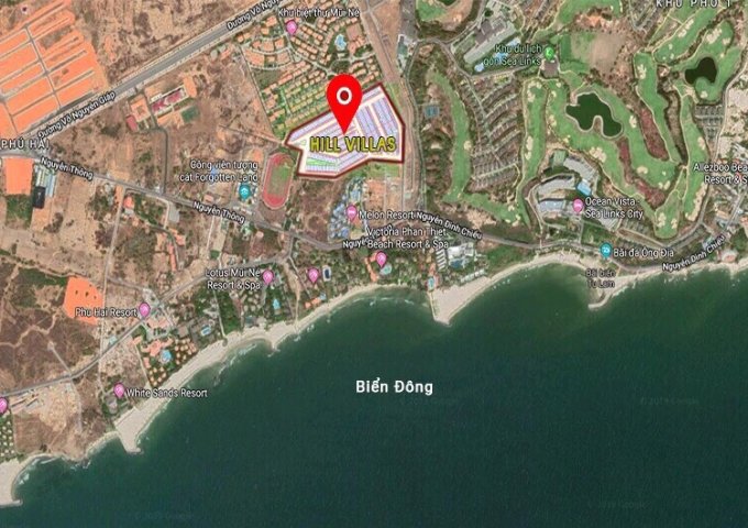 Mở bán 39 căn biệt thự biển nghỉ dưỡng Hill Villas Mũi Né - Chỉ 25 triệu/m2 Sổ hồng lâu dài - 0932554662