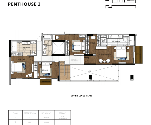 Bán căn hộ Penthouse Serenity Sky Villas 367m2 5pn TT 30% còn lại chậm đến 90 ngày