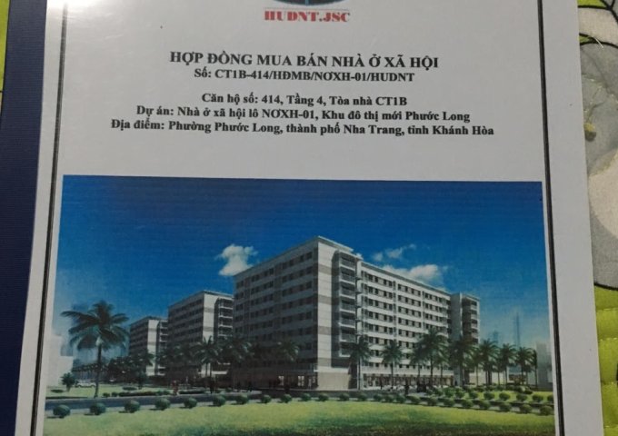 nhà ở chính sách chung cư HUD Phước Long Nha Trang 2 pn giá rẻ 