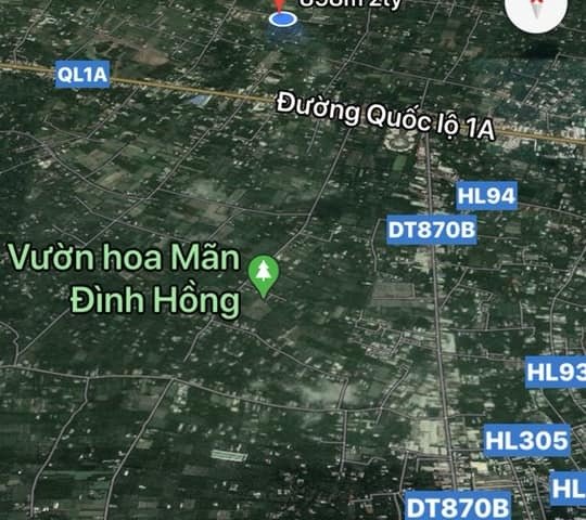 858m mặt tiền đan 4m,Phước Thạnh,TP.Mỹ Tho,Tiền Giang. 