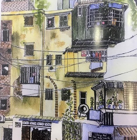 Bán căn hộ tầng 4 nhà E tập thể Nguyễn Công Trứ, phố Huế