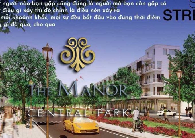 Cần bán lô shophouse mặt đường 40m tại khu đô thị The Manor đường nối từ Xala tới nguyễn Xiển