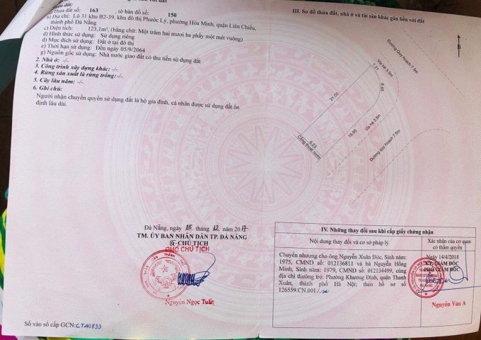 Bán lô góc 2 mặt tiền Nguyễn Thị Cận 7m5, giá hợp lý 123.1m2