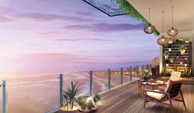 Marina Suites sở hữu vị trí “vàng” của thành phố biển Nha Trang