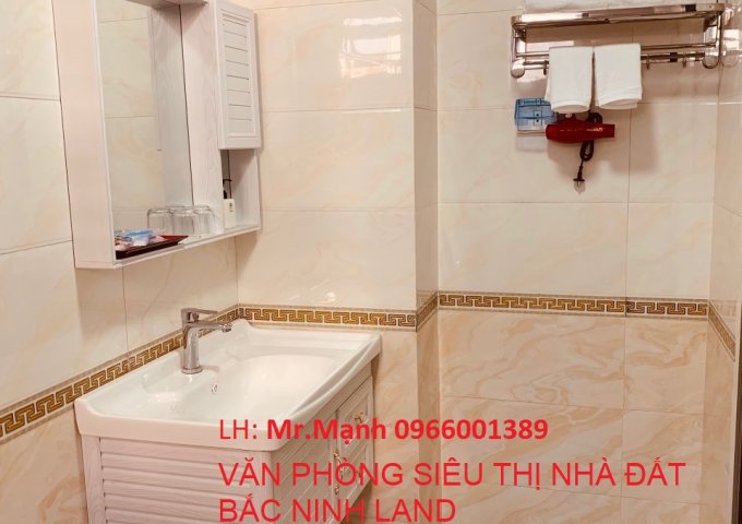 Cần cho thuê khách sạn 29 phòng chuẩn 3 sao tại trung tâm TP.Bắc Ninh 
