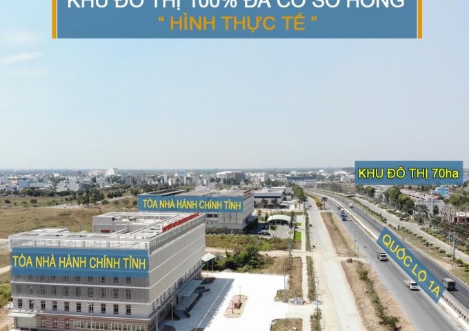 Bán Đất Long An - Đô thị Hành Chính Tỉnh – Hùng Vương Tân An