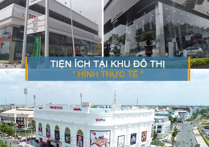 Bán Đất Long An - Đô thị Hành Chính Tỉnh – Hùng Vương Tân An