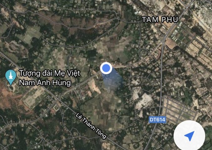 Bán lô đất mặt tiền đường 616 Duy Tân Nối Dài, xã Tam Phú, TP.Tam Kỳ. DT: 10x35m, đường nhựa 26m