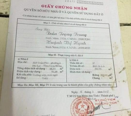 CẦN BÁN ĐẤT NGAY TRUNG TÂM HÀNH CHÍNH TỈNH LÂM ĐỒNG