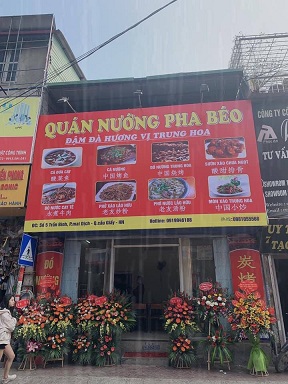 Sang nhượng cửa hàng ăn tại số 5 Trần Bình, Cầu Giấy, Hà Nội .