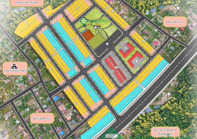 Bán đất nền dự án tại Đường Trần Văn Thành, Châu Phú,  An Giang diện tích 100m2  giá 5 Triệu/m²