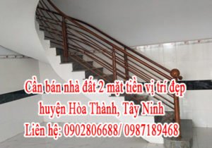 Cần bán nhà đất vị trí đẹp huyện Hòa Thành, Tây Ninh