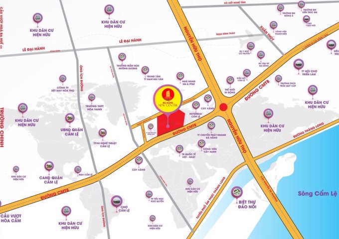 Chính thức giá niêm yết dự án Đà Nẵng New Center. Liên hệ: 0935.604.910