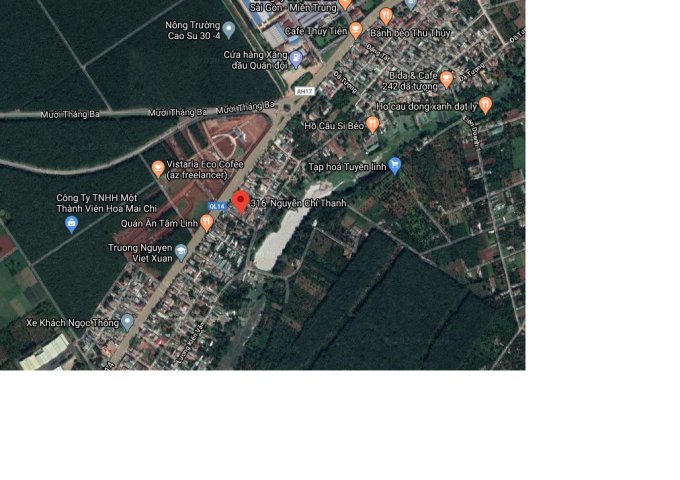 Đất TC 100%,hẻm 316 Nguyễn Chí Thanh 5*30m,đối diện Eco City,1 lô duy nhất,nhiều lô xung quanh