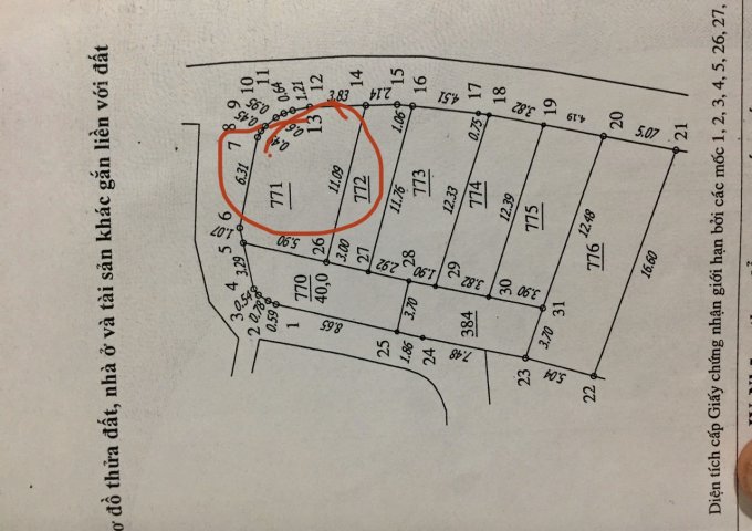 TÌM CHỦ ĐẤT TẠI :TỔ DÂN PHỐ SỐ 4 - HÒE THỊ - PHƯỜNG PHƯƠNG CANH, NAM TỪ LIÊM, HÀ NỘI -Lô 771