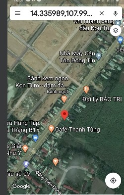 BÁN NHANH lô đất Phạm Văn Đồng, P.Lê Lợi, TP Kon Tum